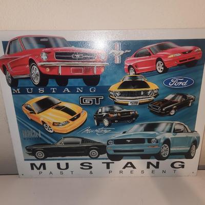 Metal wall sign