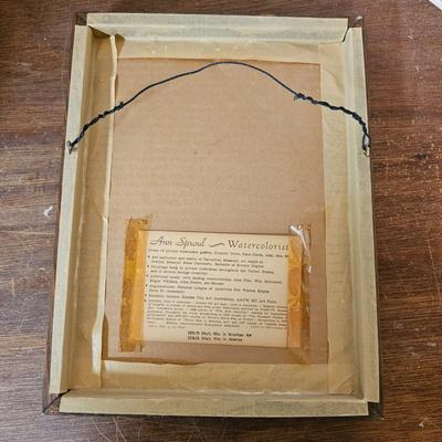 Three Ann Sproul Original Signed Watercolors (B2-JS)