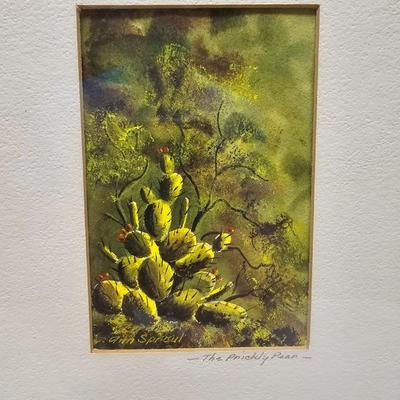 Three Ann Sproul Original Signed Watercolors (B2-JS)