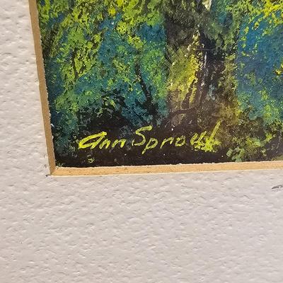 Three Ann Sproul Original Signed Watercolors (B2-JS)