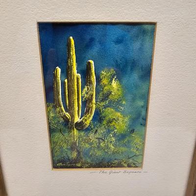 Three Ann Sproul Original Signed Watercolors (B2-JS)