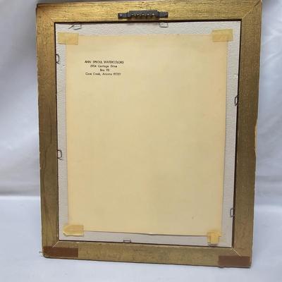 Three Ann Sproul Original Signed Watercolors (B2-JS)