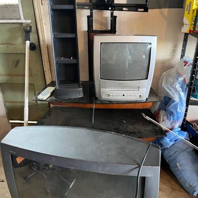 Sale Photo Thumbnail #206: Tv stand with Tvs