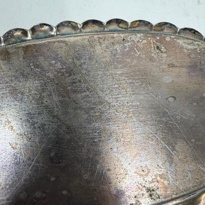 Sale Photo Thumbnail #303: In good vintage condition, tarnished and need polishing. See photos for more info.