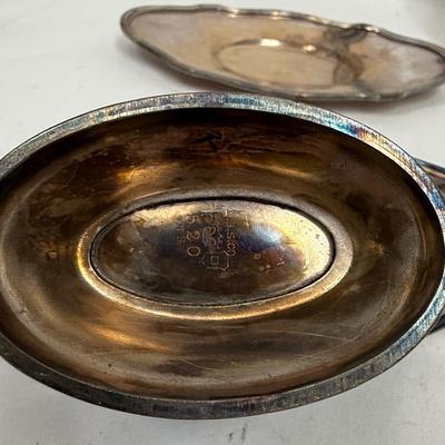 Sale Photo Thumbnail #304: In good vintage condition, tarnished and need polishing. See photos for more info.