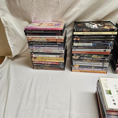 Collection of Concert & Music DVD's and BLU RAY'S (B2-JS)