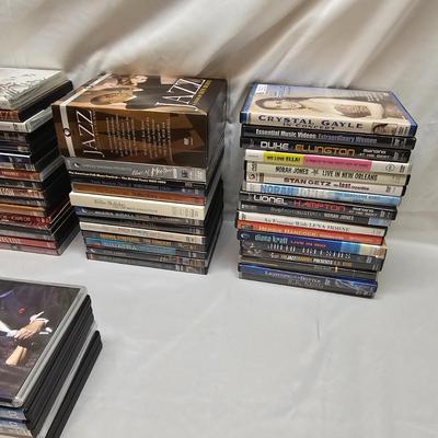 Collection of Concert & Music DVD's and BLU RAY'S (B2-JS)