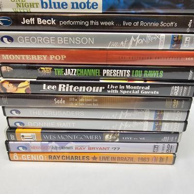 Collection of Concert & Music DVD's and BLU RAY'S (B2-JS)