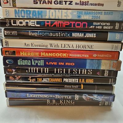 Collection of Concert & Music DVD's and BLU RAY'S (B2-JS)