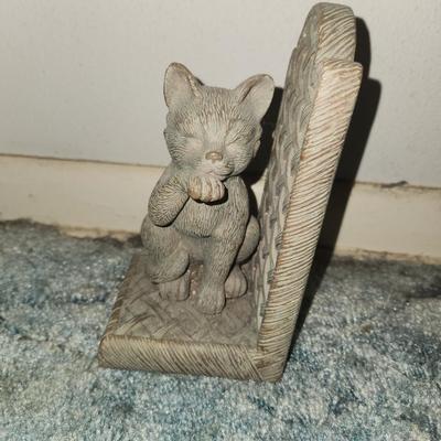 Cat book stop