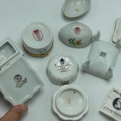 Limoges, Lenox, Wedgwood & MOMA : 40+ Porcelain Boxes (B3-SS)