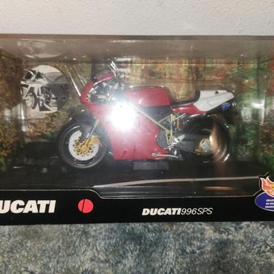 Hot wheels collectable Bucati motorcycle