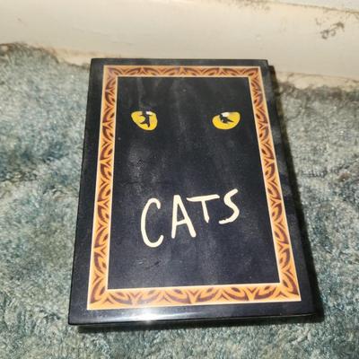 American Music Company Cats jewelry/music box