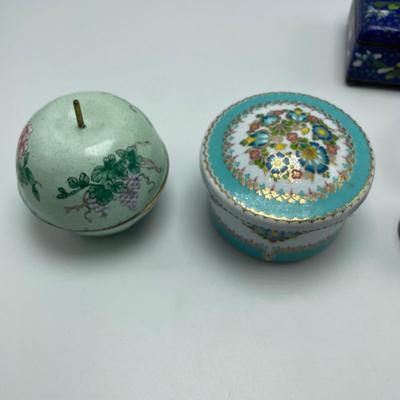 Cloisonné Pill & Trinket Boxes (B3-SS)