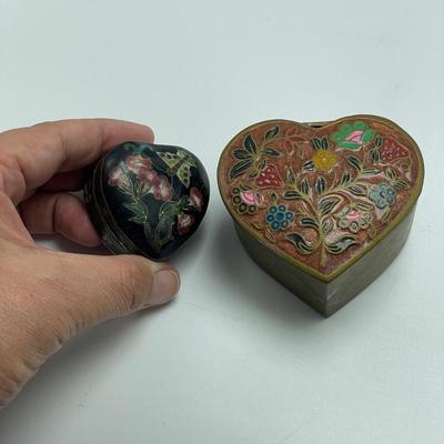 Cloisonné Pill & Trinket Boxes (B3-SS)