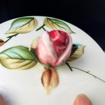 Lot 1 Lefton American Rose 4 Canister set