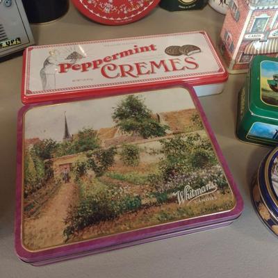 Collection of Storage Tins- Some Vintage (#1)