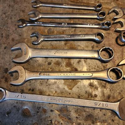 Large Lot of S-K Snap on Wrenches + Others. S-K 887xx 883xx 882xx 886xx