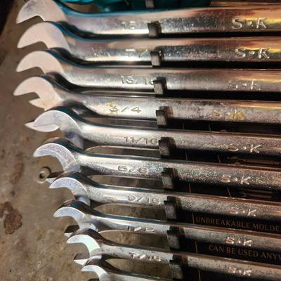 Large Lot of S-K Snap on Wrenches + Others. S-K 887xx 883xx 882xx 886xx