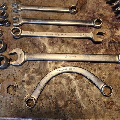 Large Lot of S-K Snap on Wrenches + Others. S-K 887xx 883xx 882xx 886xx