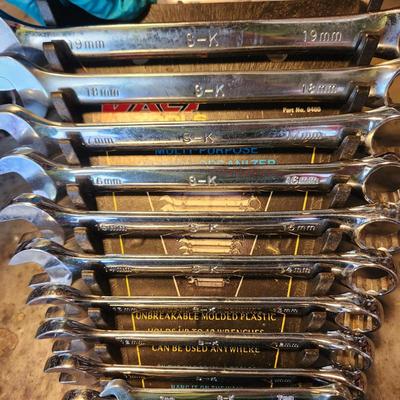 Large Lot of S-K Snap on Wrenches + Others. S-K 887xx 883xx 882xx 886xx