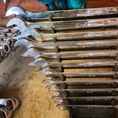 Large Lot of S-K Snap on Wrenches + Others. S-K 887xx 883xx 882xx 886xx