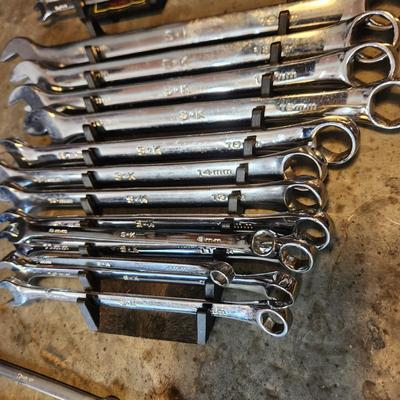 Large Lot of S-K Snap on Wrenches + Others. S-K 887xx 883xx 882xx 886xx