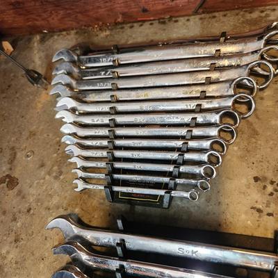 Large Lot of S-K Snap on Wrenches + Others. S-K 887xx 883xx 882xx 886xx