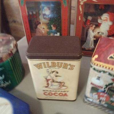 Collection of Storage Tins- Some Vintage (#3)