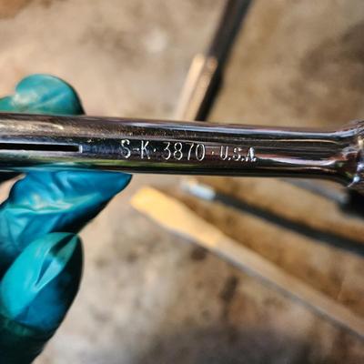 Lot of Snap on & S-K Screw Drivers, Ratchets , SK 3870