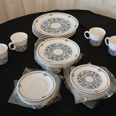 Noritake Progression China - Blue Moon - serving pieces for 4