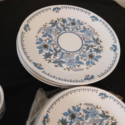 Noritake Progression China - Blue Moon - serving pieces for 4