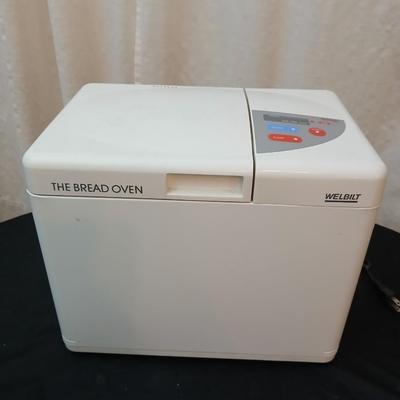 The Bread Oven by Welbilt with bread warming basket, and a brand new bread knife