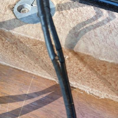 Early 19th century Singer Sewing machine with case and a folding sewing table
