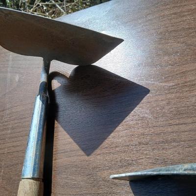 Yard & Garden hand tools - Rake - weeding Hoe - Hoe - and scraper tool