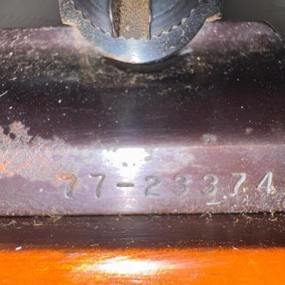 Sale Photo Thumbnail #4: Ruger M77 single bolt action rifle. 270 WIN. 22-inch barrel with a Tasco scope. Will need a good cleaning since it’s dusty.