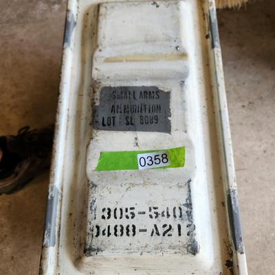 Large .30 Caliber Ammunition Ammo Box