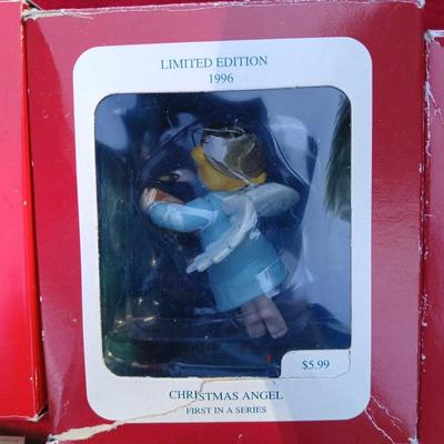 Christmas ornaments - all in their boxes -