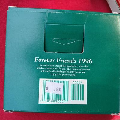 Christmas ornaments - all in their boxes -