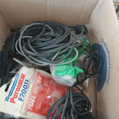 Large amount of assorted garage hardware - with vintage pencil sharpeners - and monkey wrenches