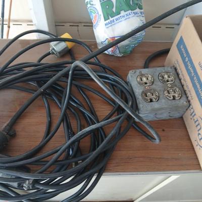 Large amount of assorted garage hardware - with vintage pencil sharpeners - and monkey wrenches