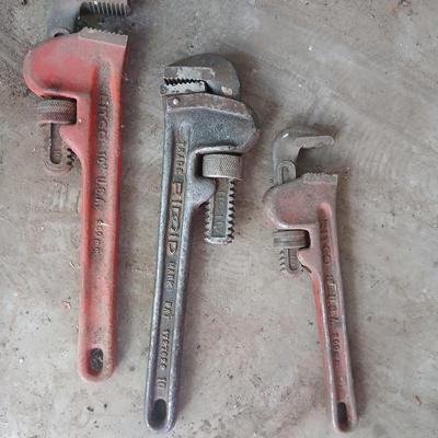 Large amount of assorted garage hardware - with vintage pencil sharpeners - and monkey wrenches