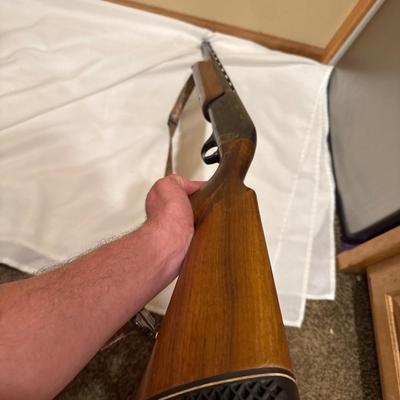 Sale Photo Thumbnail #23: Remington Model 1100 12 GA Shot Gun for 2 3/4 or shorter shells. Has visible wear and tear as shown in pics. Will need a good cleaning since it’s dusty.