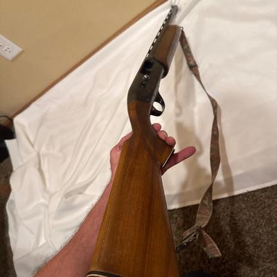 Sale Photo Thumbnail #22: Remington Model 1100 12 GA Shot Gun for 2 3/4 or shorter shells. Has visible wear and tear as shown in pics. Will need a good cleaning since it’s dusty.