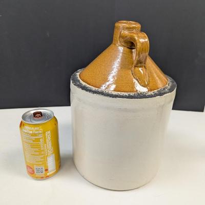 Vintage Stoneware Whiskey Jug