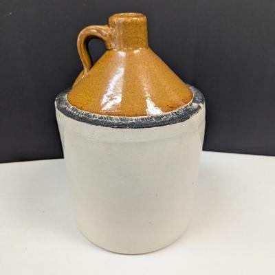Vintage Stoneware Whiskey Jug