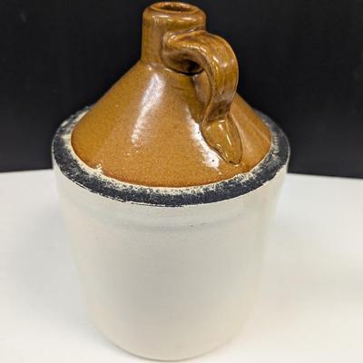 Vintage Stoneware Whiskey Jug