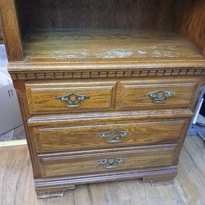 Sumter cabinet Co. media cabinet with pull out shelf - and three drawers