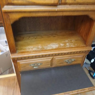 Sumter cabinet Co. media cabinet with pull out shelf - and three drawers