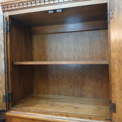 Sumter cabinet Co. media cabinet with pull out shelf - and three drawers
